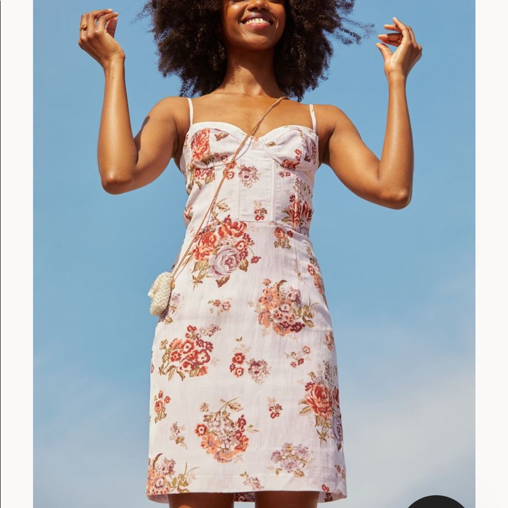 Brock Collection H&M Floral Lyocell Blend Dress XS